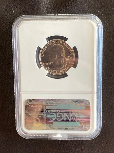 2011-P Clad Vicksburg 25C Quarter NGC MS66 Early Releases