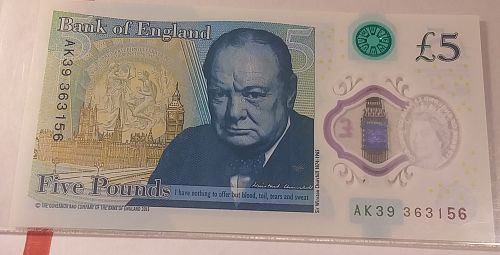2015 Great Britain 5 Pounds PCGS Currency Gem New 66 PPQ