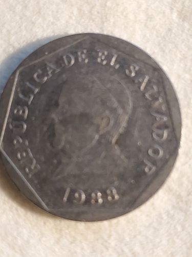 1988 El Salvador25 Centavos