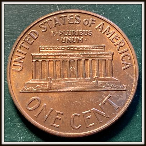 1960 1C Red Small Date Lincoln Cent (AU+)