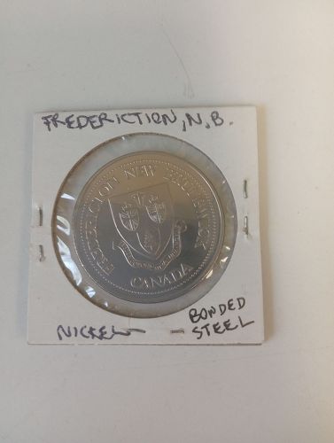 1981 Fredericton New Brunswick 1 trade dollar token Uncirculated