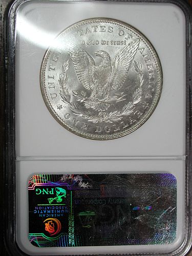 1887 Morgan Silver Dollar NGC Graded MS-63 NICE