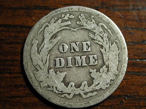 1906 Barber Dime NICE