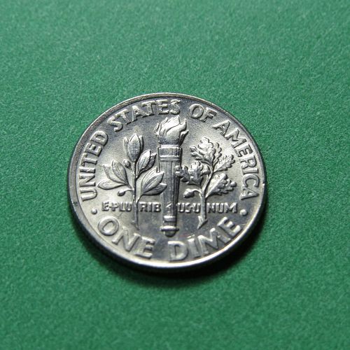 2001-P ROOSEVELT DIME (ALWAYS COMBINED SHIPPING) - LOT E627