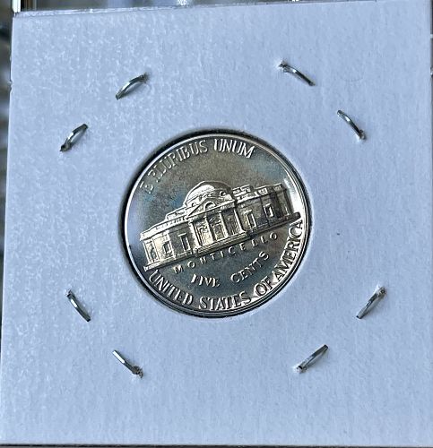 1962-P Jefferson Proof Nickel ~ Gorgeous Flashy Proof Pulled from Mint Proof Set