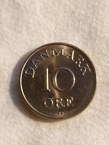 1954 Denmark 10  Ore