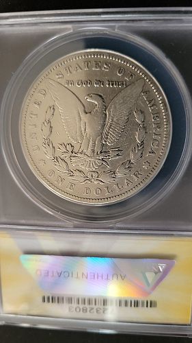 1899 Morgan Dollar F15 Cleaned