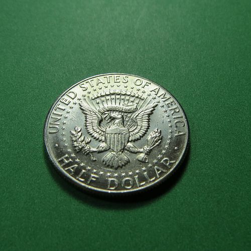 1964 KENNEDY HALF DOLLAR ) (90% SILVER) LOT E787