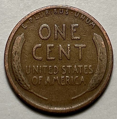 1918 Lincoln Wheat Cent. 8444