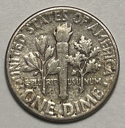 1956 Roosevelt Dimes. 8454