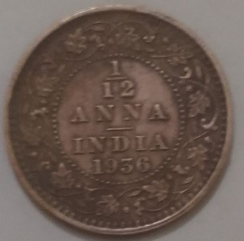 A1) 1936   Bombay    mint  India coin.