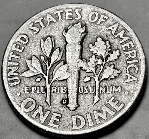 1949 D Roosevelt Dimes