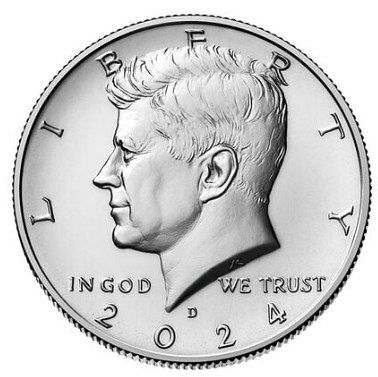 2024 P & D Kennedy Half Dollar Set