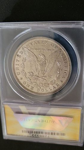1881 Morgan Dollar EF45