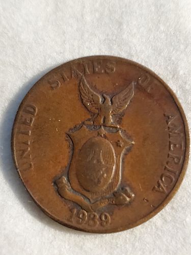 1939 M Philippines 1 Centavo
