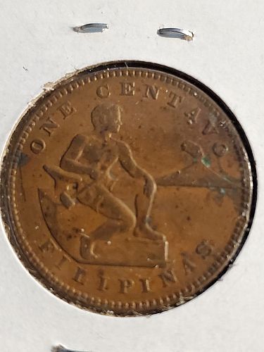 1922 Philippines 1 Centavo