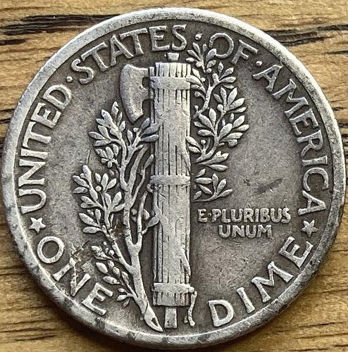 1930 mercury dime in FINE condition