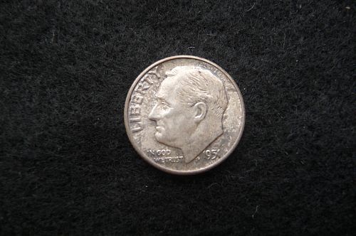 1951 Roosevelt Dime