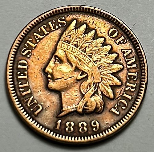 1889 Indian Head Cent. 8813