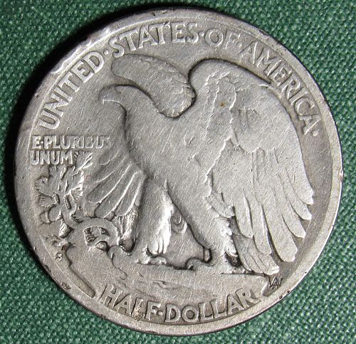 1919 S Walking Liberty Half Dollar