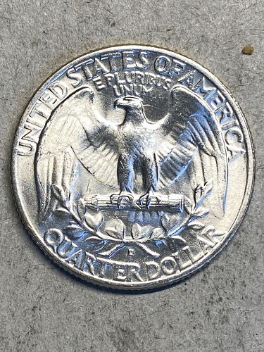 1953-D Washington Silver Quarter MS65