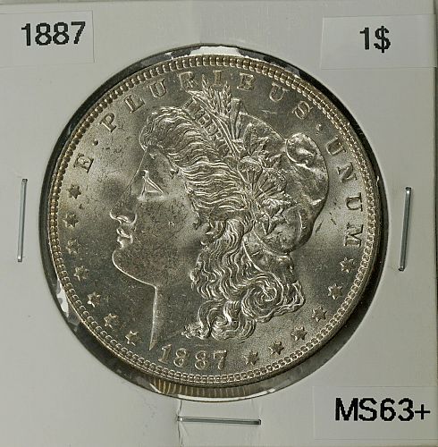 1887 Morgan Dollar