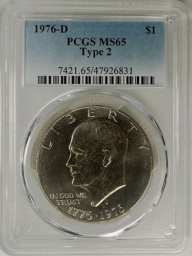 1976 D T2 Eisenhower 1$