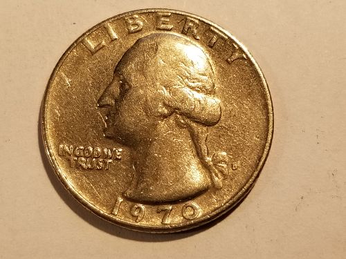 1970 D Washington Quarter