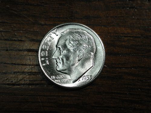1953s Roosevelt Dime NICE