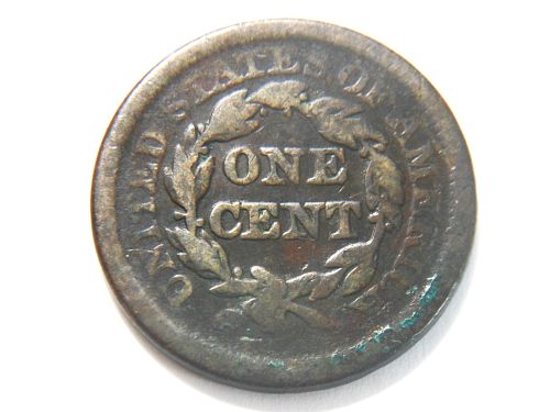 1851 Braided Hair Liberty Head Large Cent