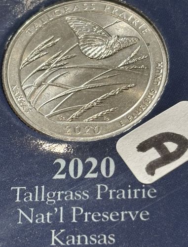 2020 D Tallgrass Prairie America The Beautiful Quarters
