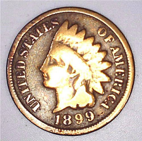 1899 P Indian Head Cent Small Cents
