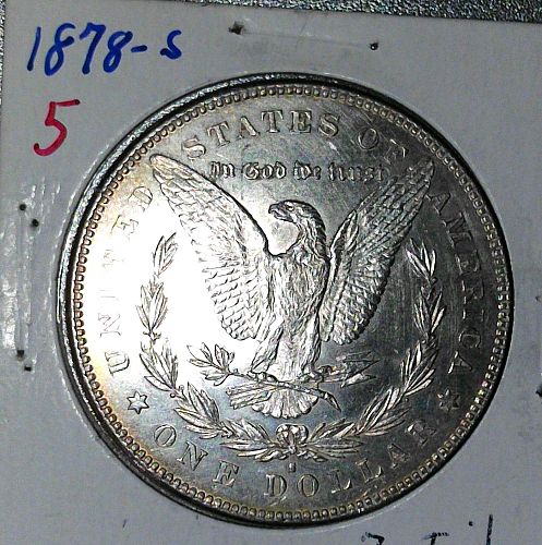 1878 S Morgan Dollar