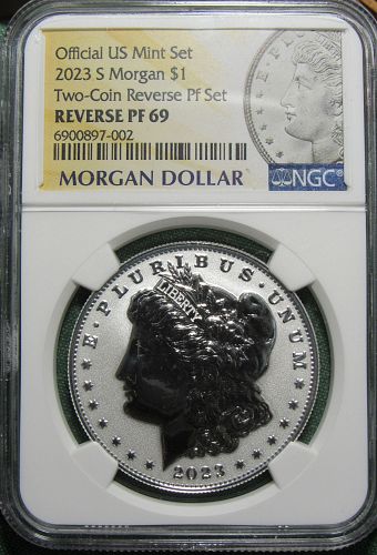 2023 S Morgan Dollar: Reverse Proof