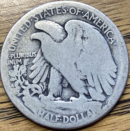 1917S obverse mint mark in ALMOST GOOD condition