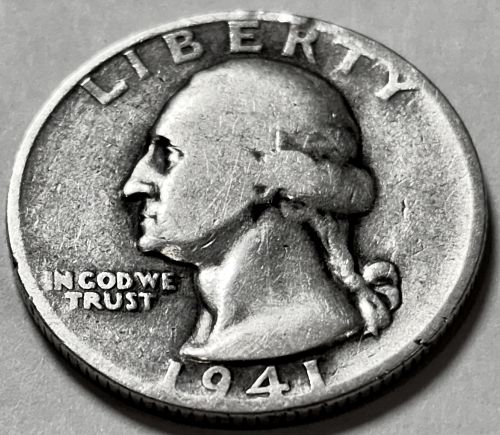 1941 S Washington Quarters
