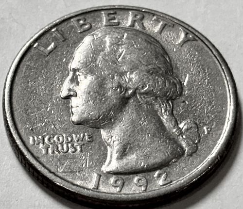 1992 P Washington Quarters