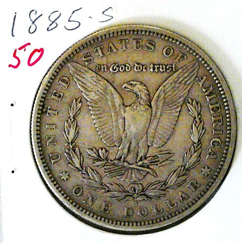 1885 S Morgan Dollar