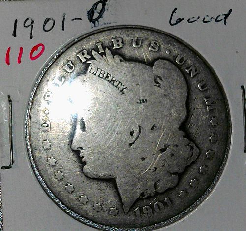 1901 O Morgan Dollar