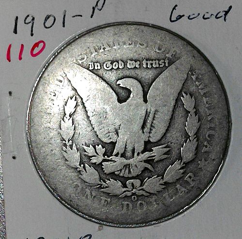 1901 O Morgan Dollar