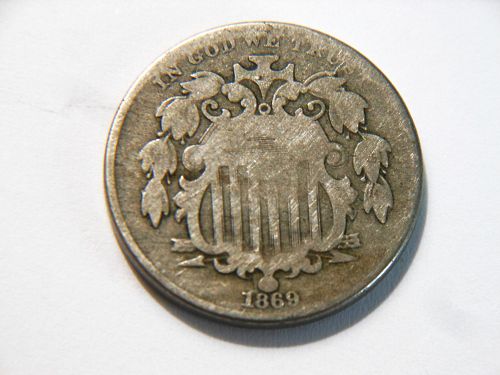 1869 Shield Nickel