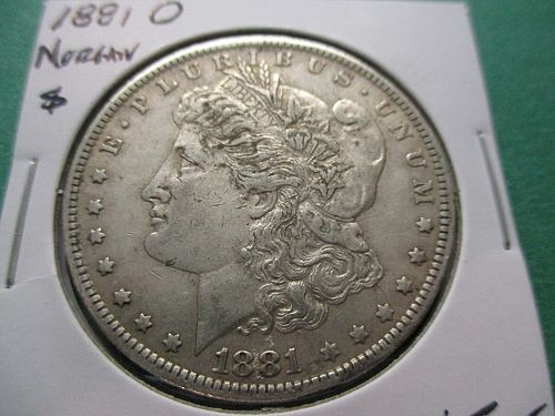 1881-O  XF45 Morgan Dollar.  Item: DM 81O-23.
