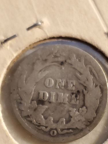 1900 O Barber Dime