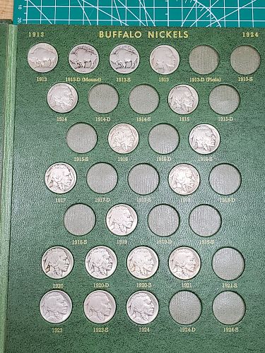 LOT: Shield V Nickel Buffalo Nickel COLLECTION, LOTS OF BETTER DATES