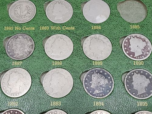 LOT: Shield V Nickel Buffalo Nickel COLLECTION, LOTS OF BETTER DATES