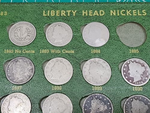 LOT: Shield V Nickel Buffalo Nickel COLLECTION, LOTS OF BETTER DATES
