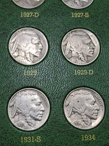 LOT: Shield V Nickel Buffalo Nickel COLLECTION, LOTS OF BETTER DATES