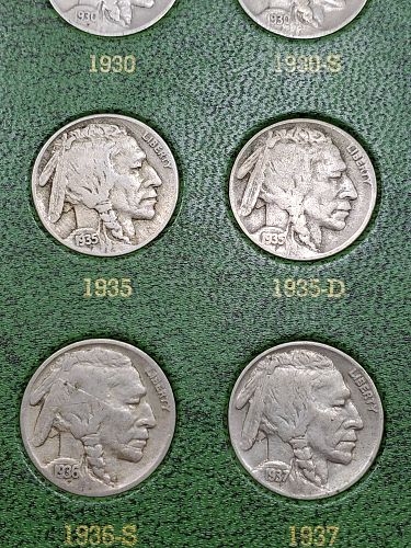 LOT: Shield V Nickel Buffalo Nickel COLLECTION, LOTS OF BETTER DATES