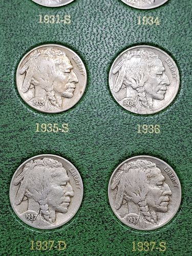 LOT: Shield V Nickel Buffalo Nickel COLLECTION, LOTS OF BETTER DATES