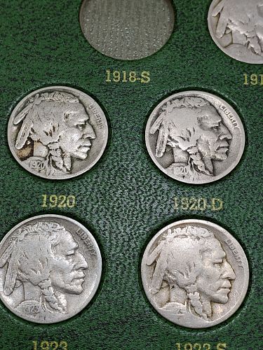 LOT: Shield V Nickel Buffalo Nickel COLLECTION, LOTS OF BETTER DATES